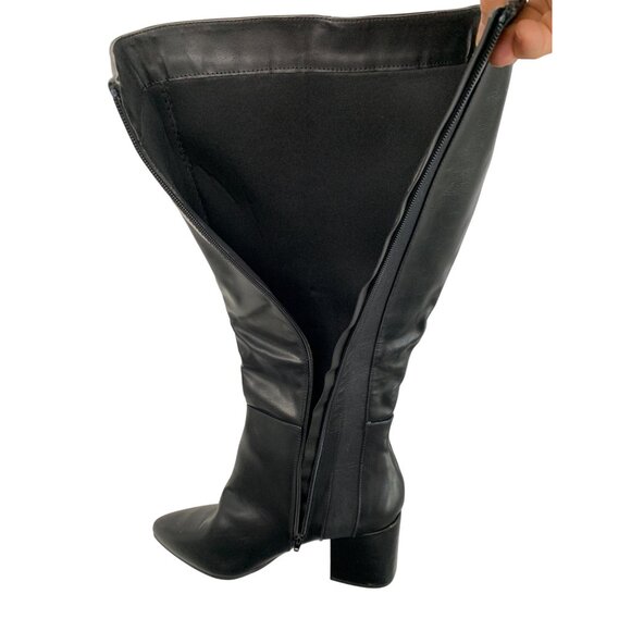 Lane Bryant Women's Dream Cloud Knee-High Boot 11W Black Wide Calf NWT 8771 - Picture 6 of 7